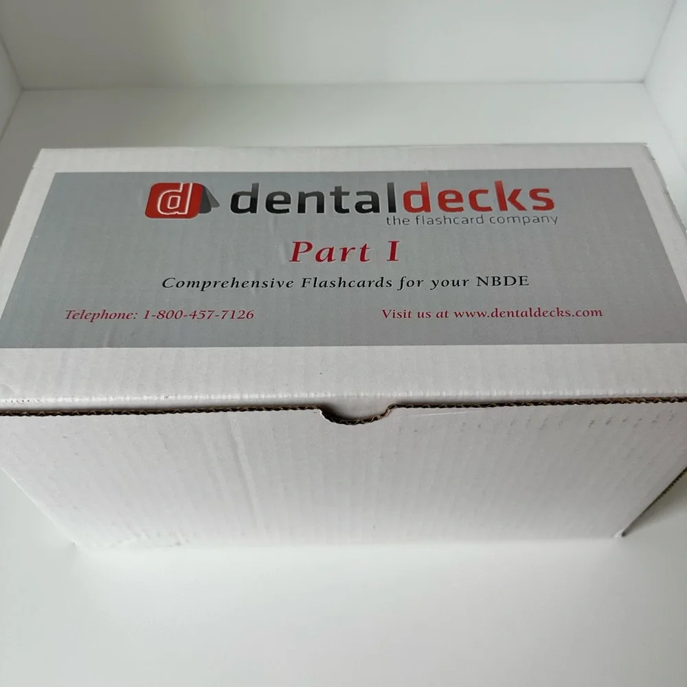 INBDE STUDY MATERIALS -Everything needed to pass: Dental Decks, Mosby ll, Dentin